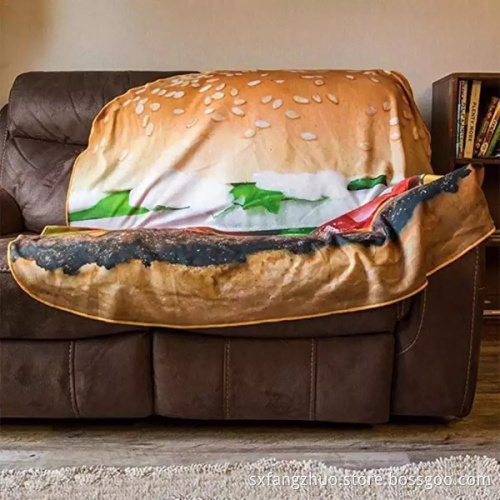 douoble digital print custom fleece blanket